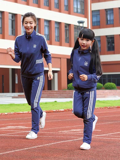 小學(xué)生校服運動潮流長袖款